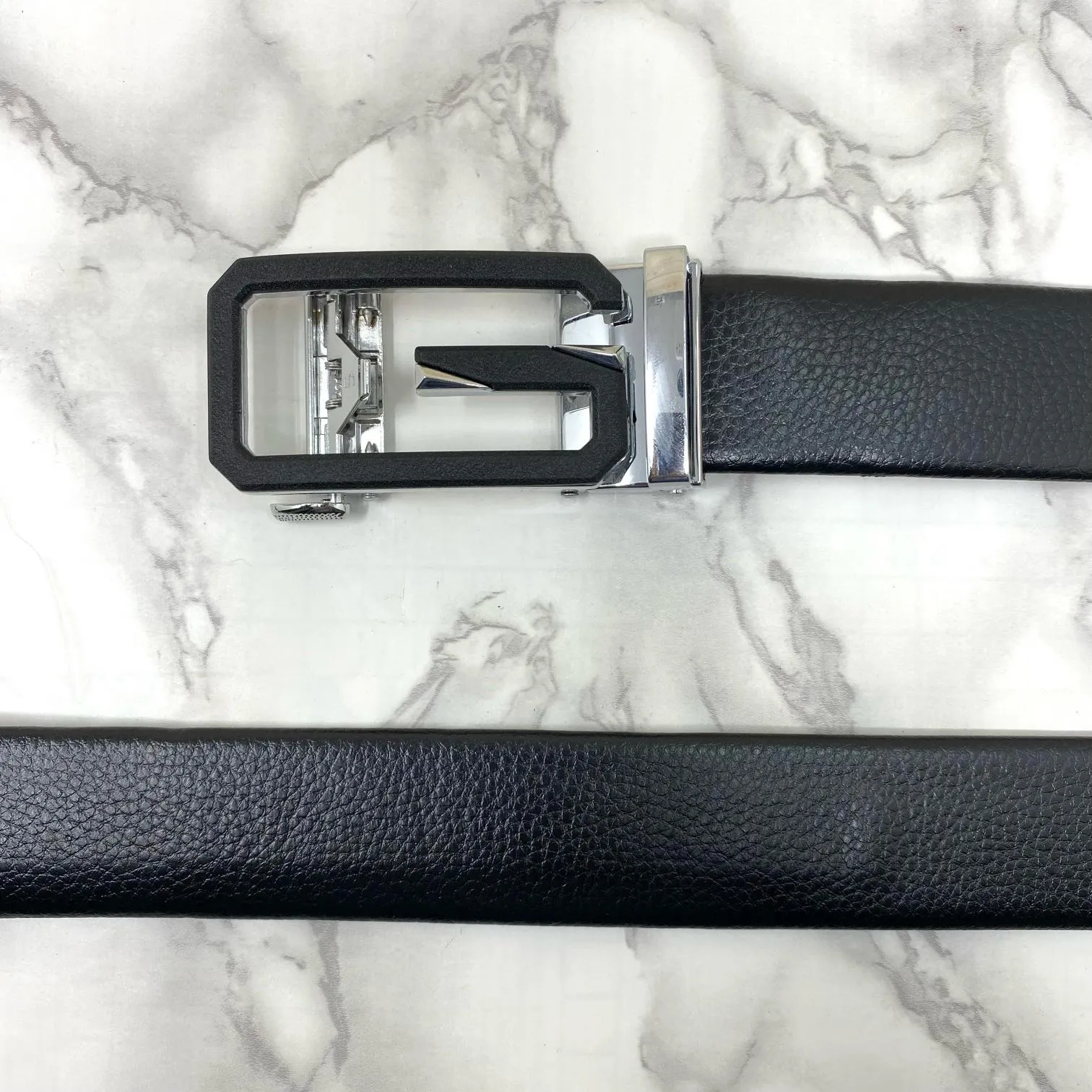 Single G Shape Fashionable Formal Belt For Men-UniqueandClassy