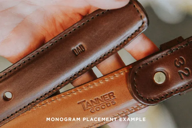 Skinny Standard Belt - Natural