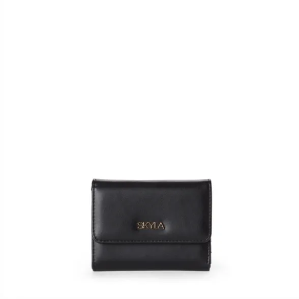 Skyla - Eli Vegan Wallet | Black