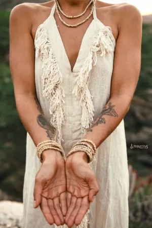 Small Tulsi Beads Mala ~