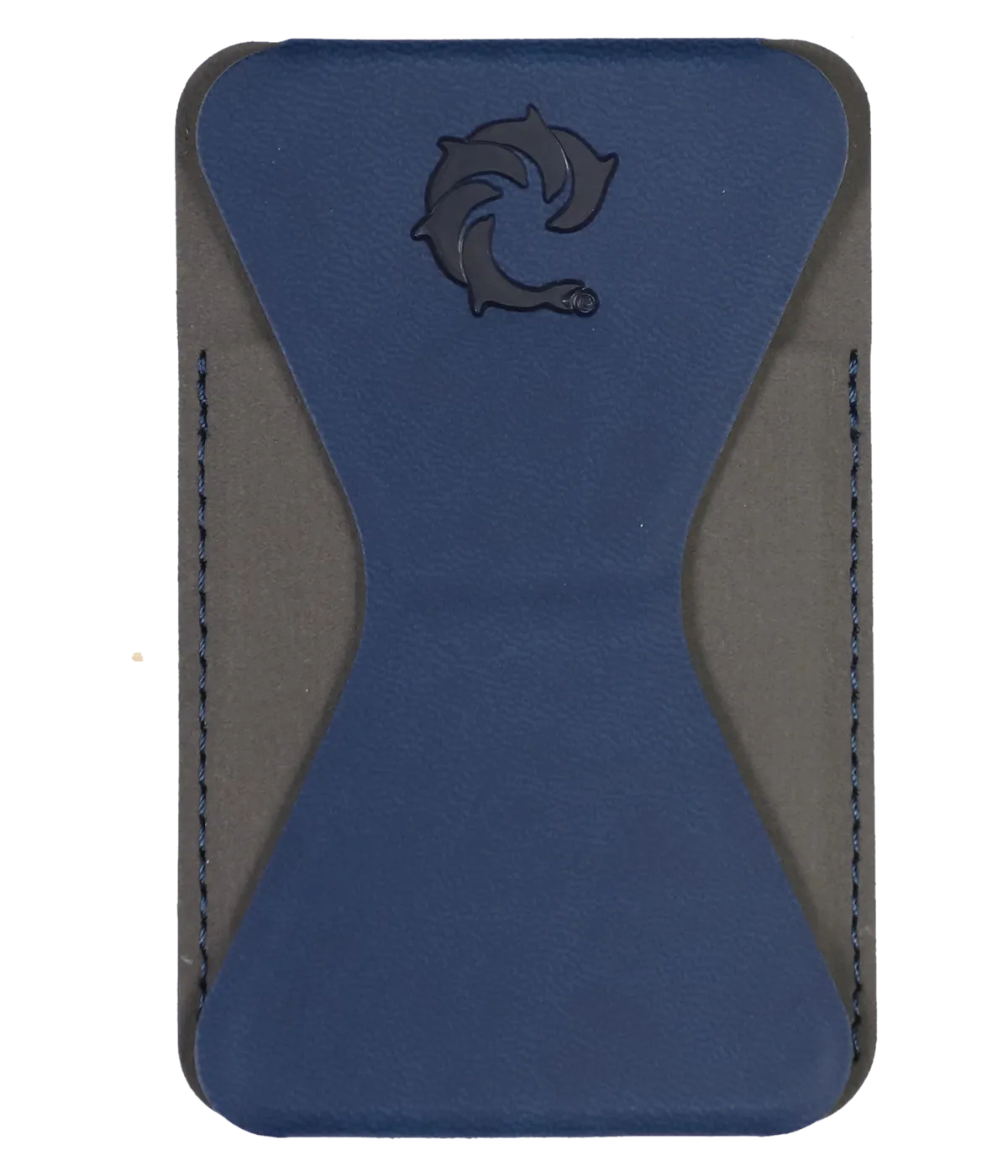 Solid Faux Leather Phone Wallet