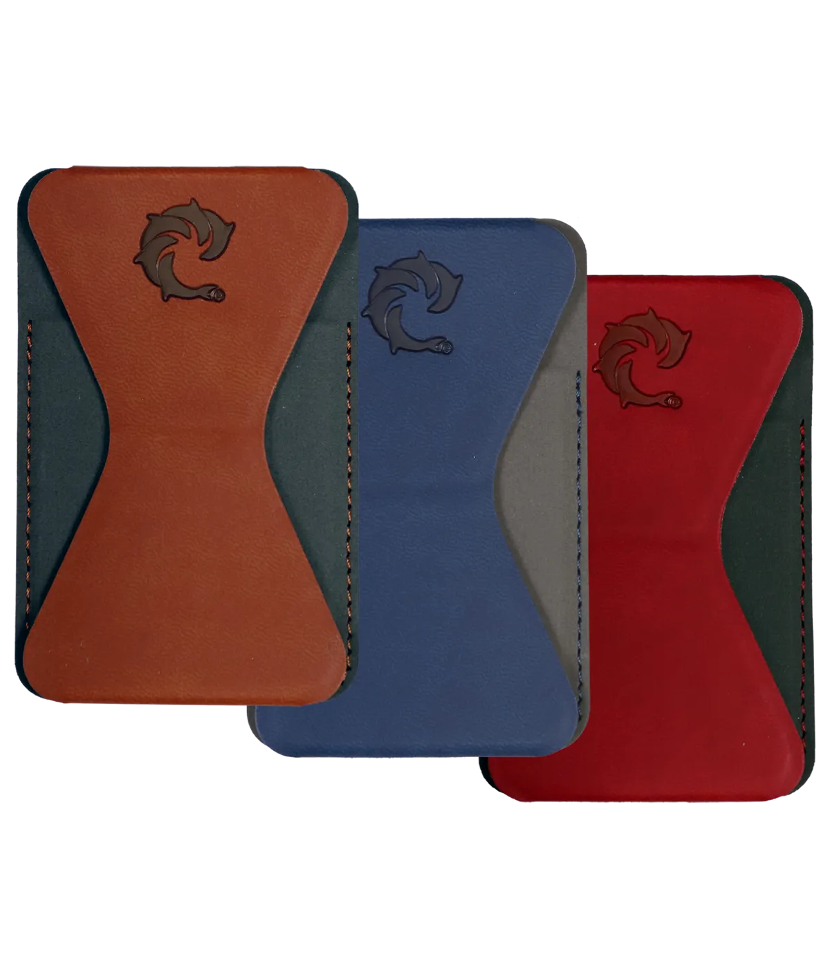 Solid Faux Leather Phone Wallet