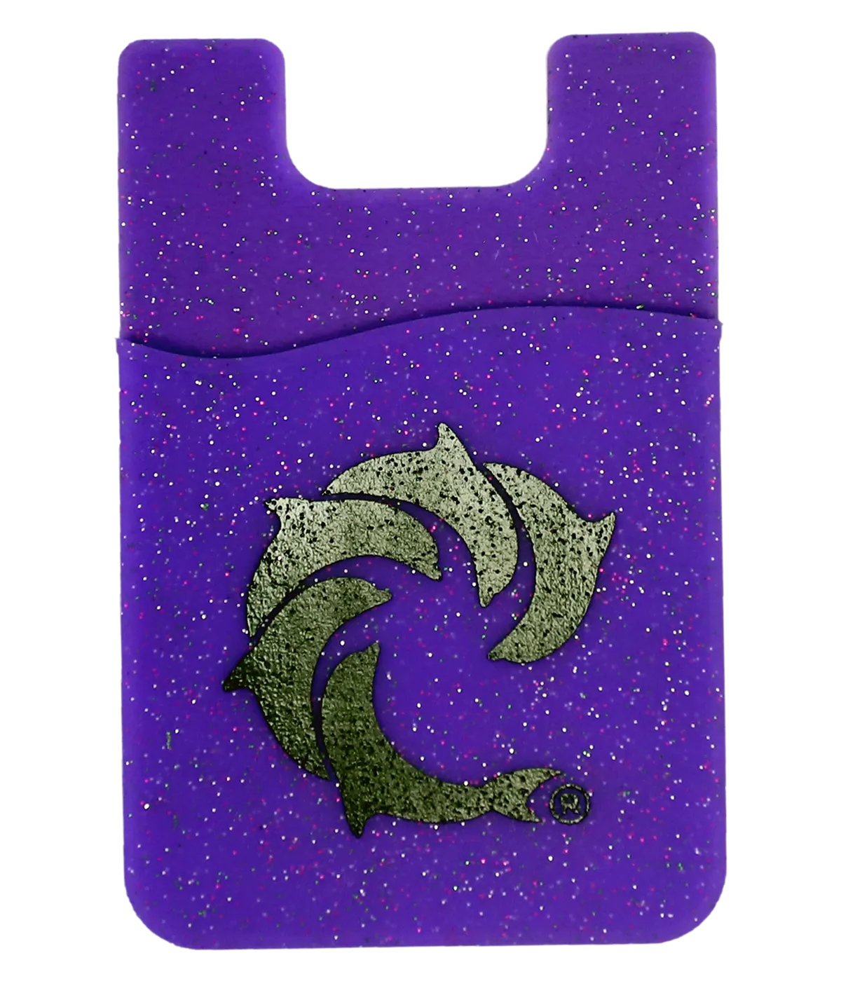 Solid Sparkle Phone Wallet