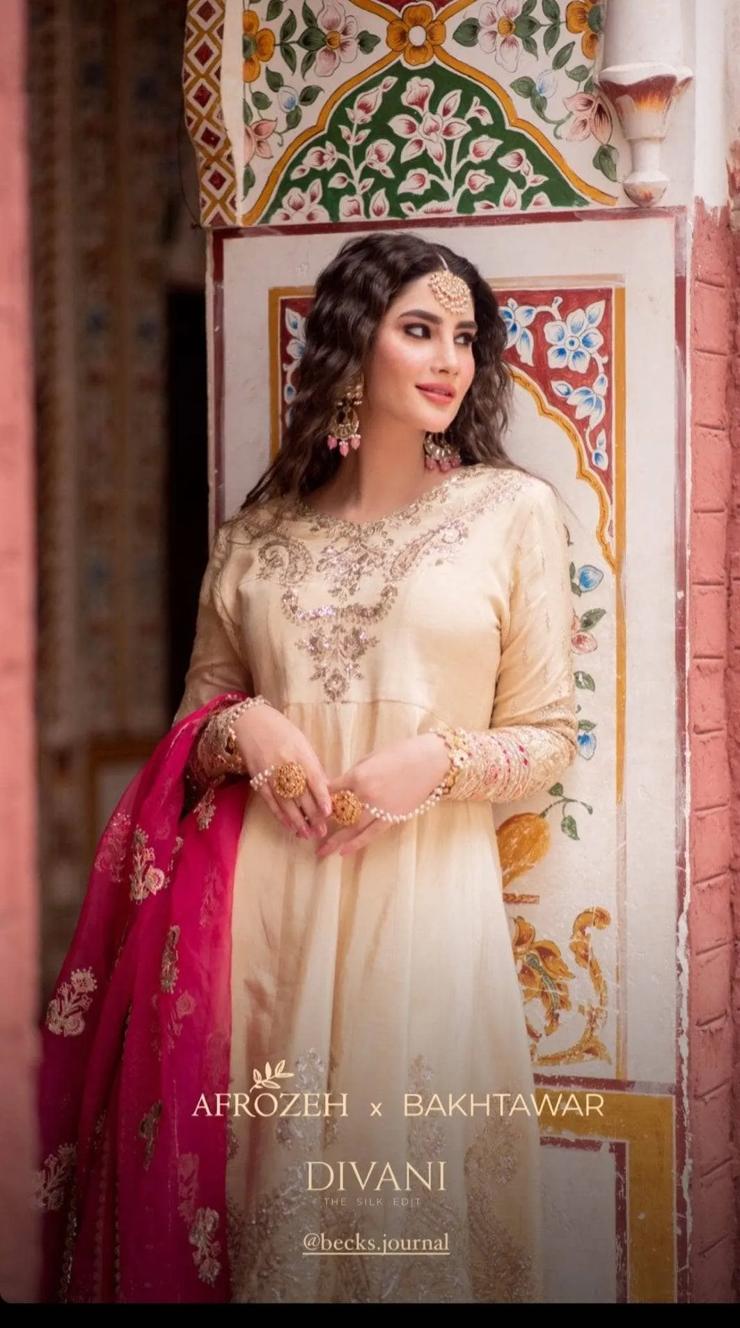 Spotted in Afrozeh Divani The Silk Edit/Raqs