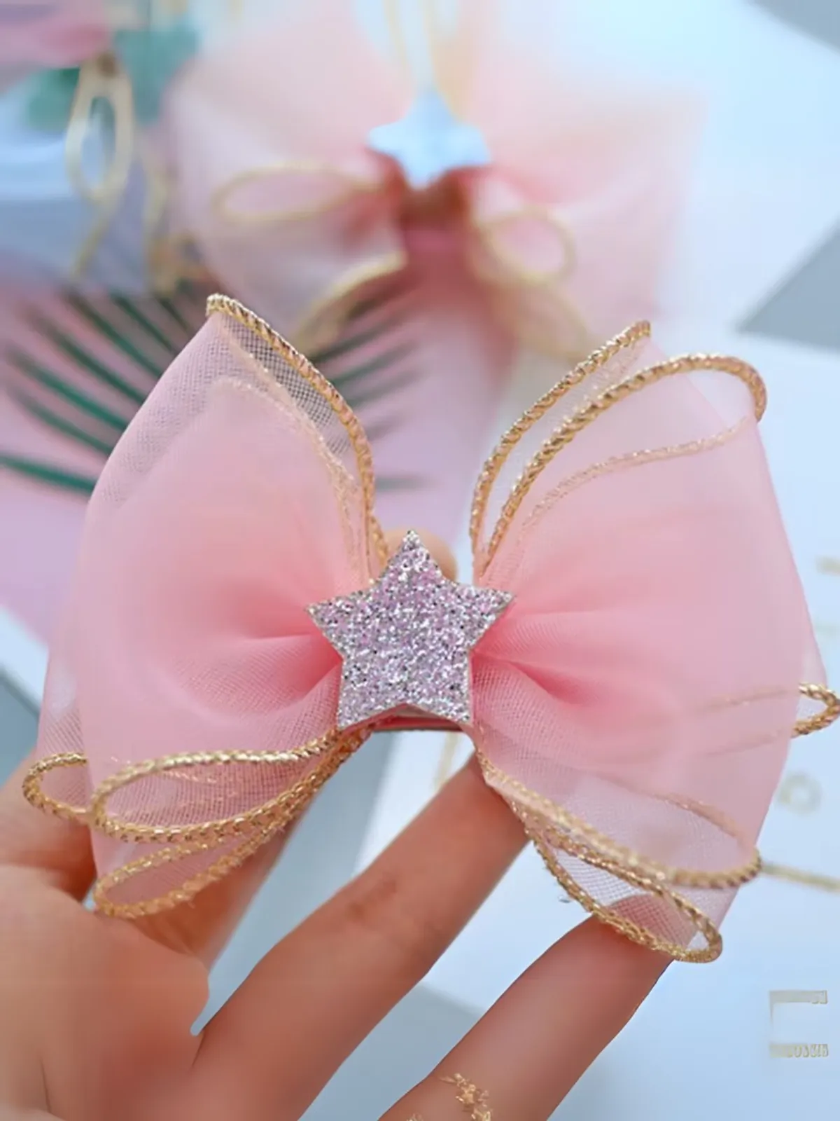 Starry Dreams Chiffon Hair Bows