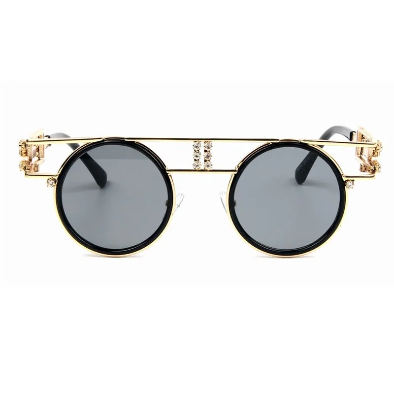 Steampunk Round Lens Sunglasses