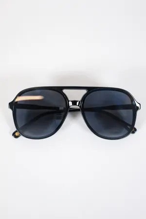 Straight Aviator Sunglasses, VARIOUS