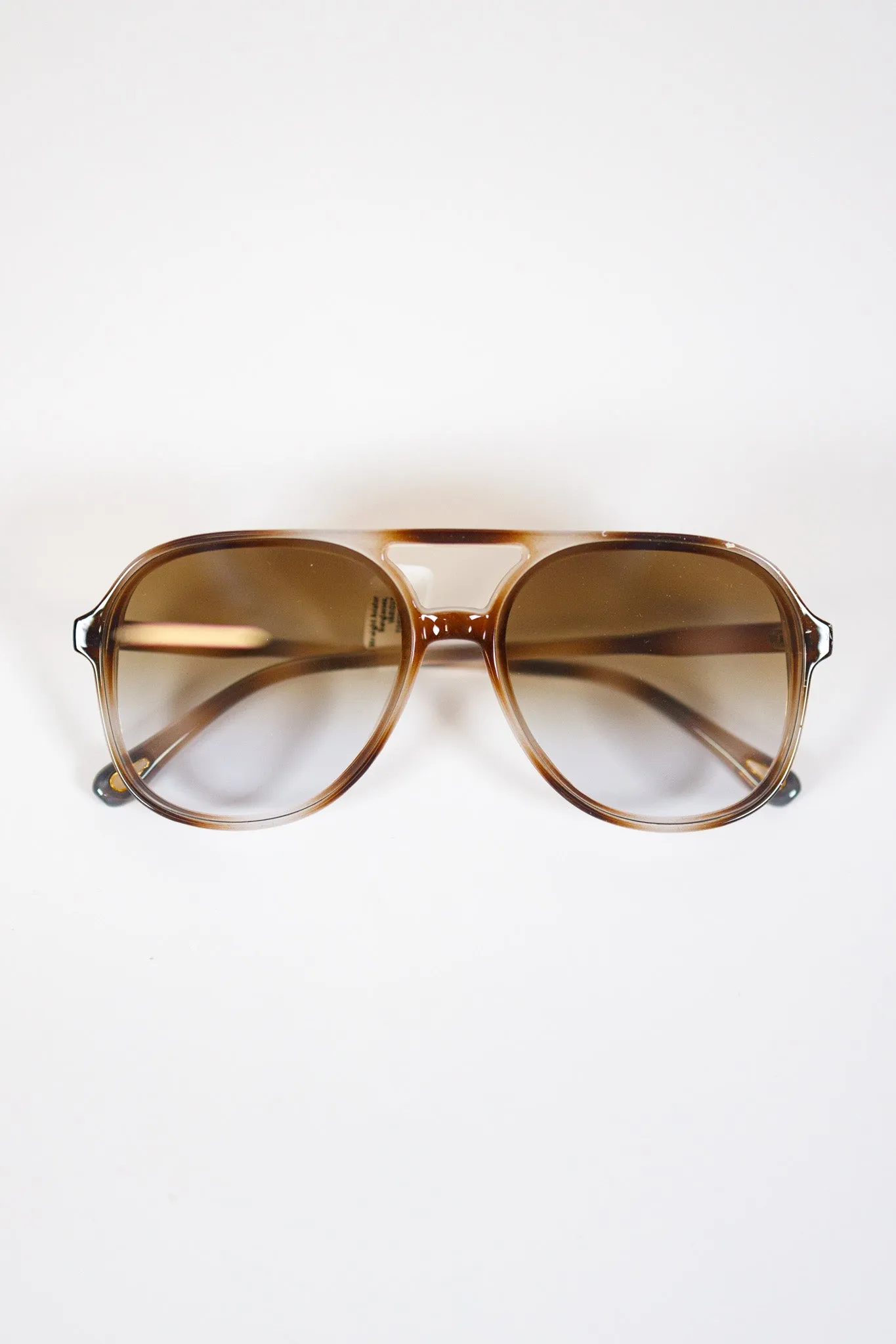 Straight Aviator Sunglasses, VARIOUS