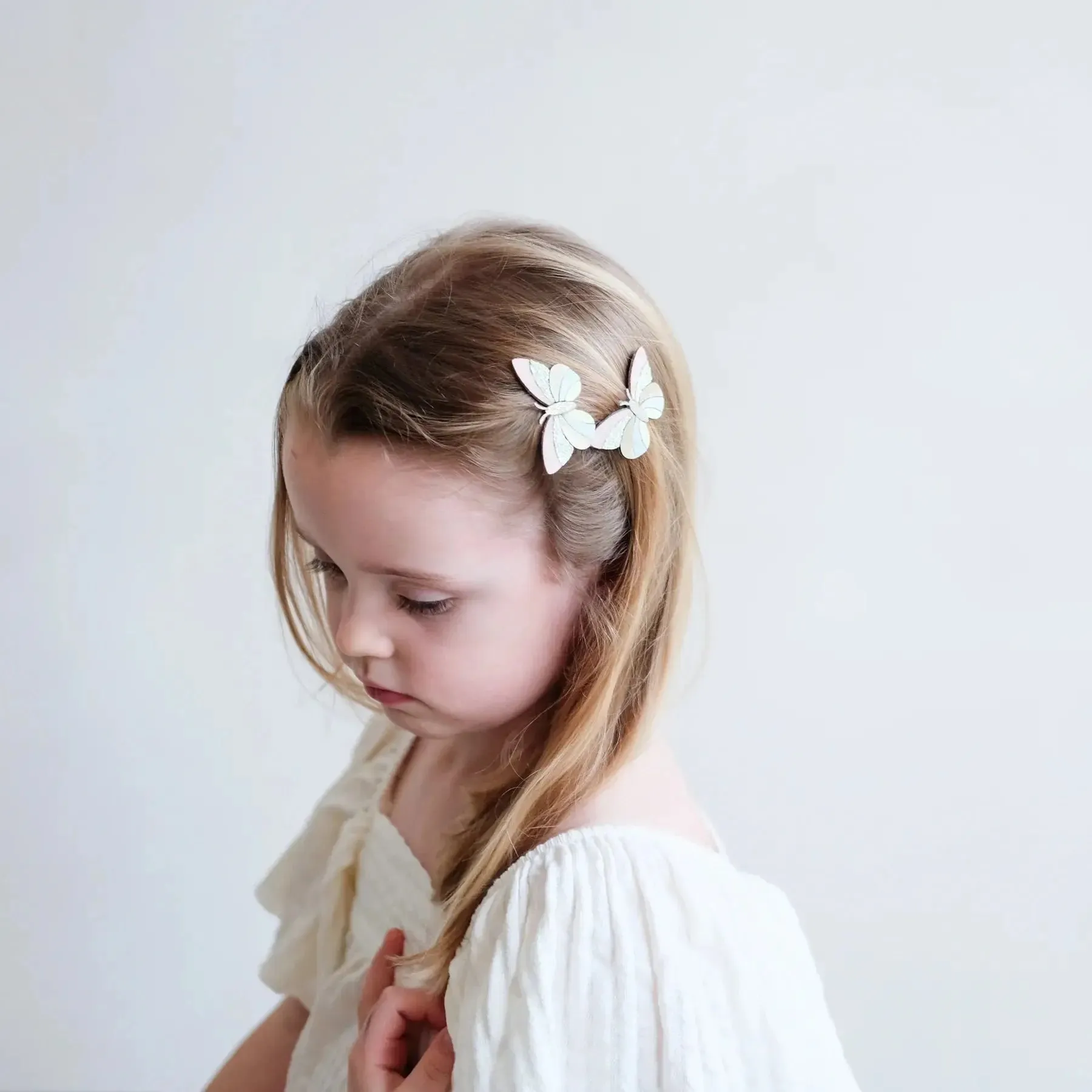 Stripe butterfly clic clacs