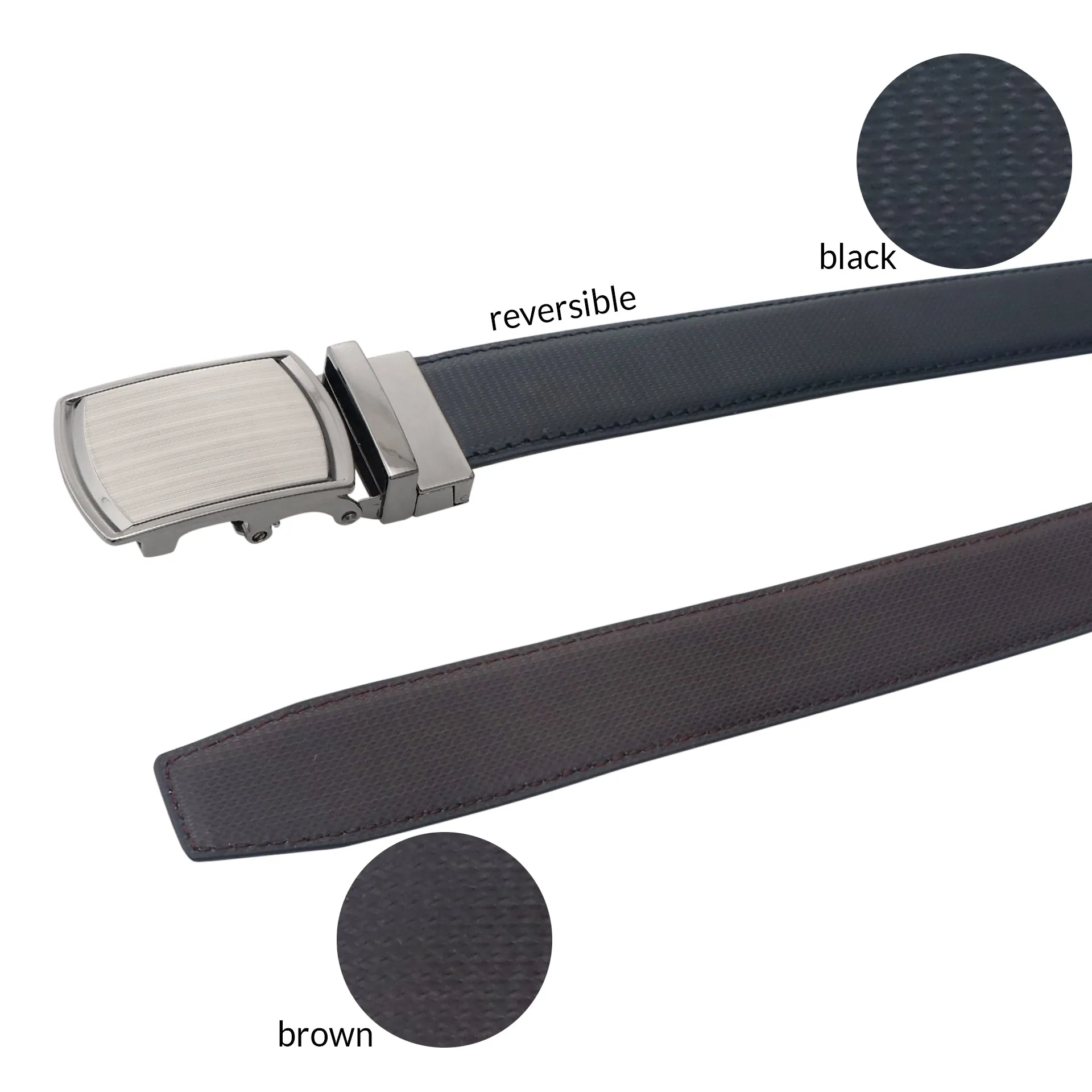 Stylish Essential Reversible Leather Belt