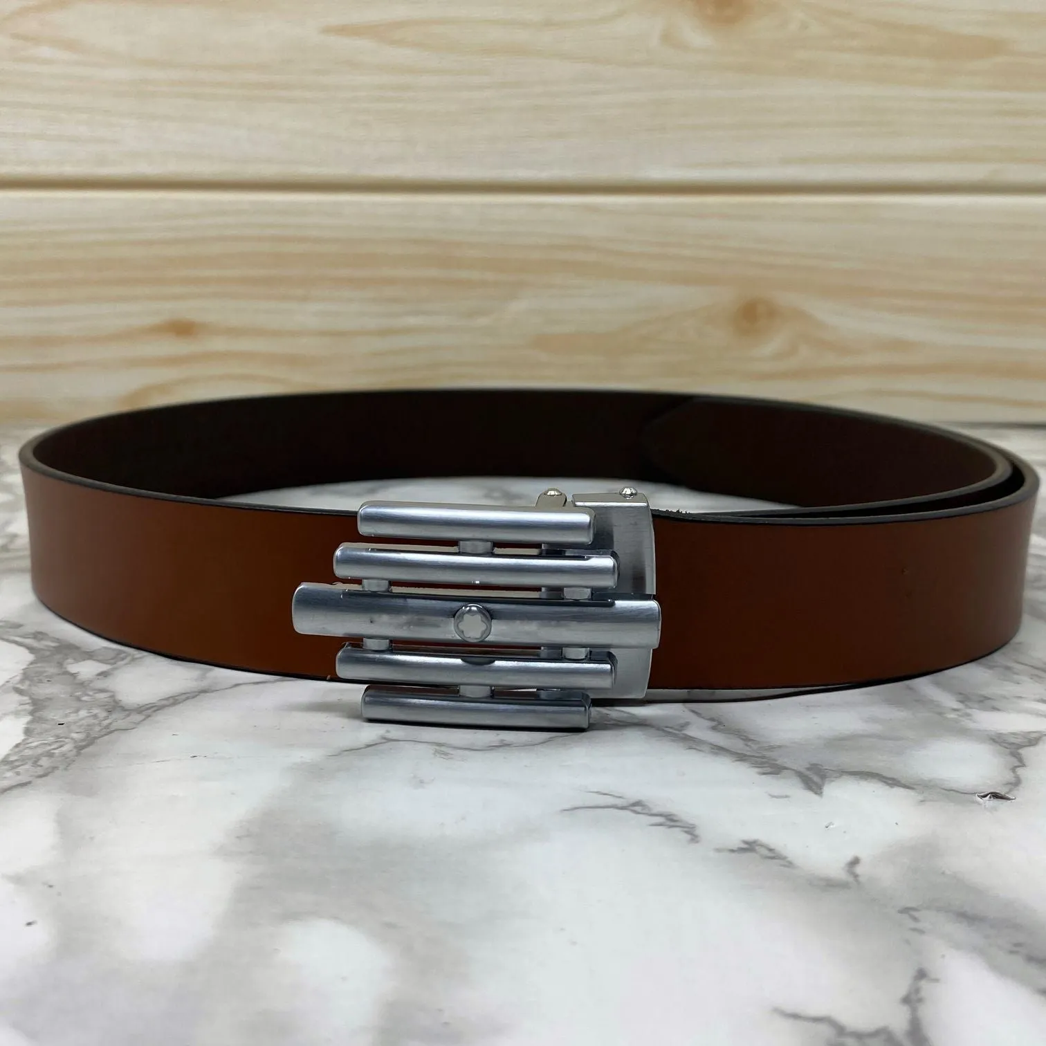 Stylish Formal Leather Strap Belt For Men-UniqueandClassy