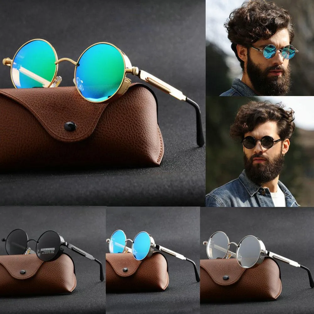 Stylish Vintage Round Sunglasses For Men And Women-Unique and Classy