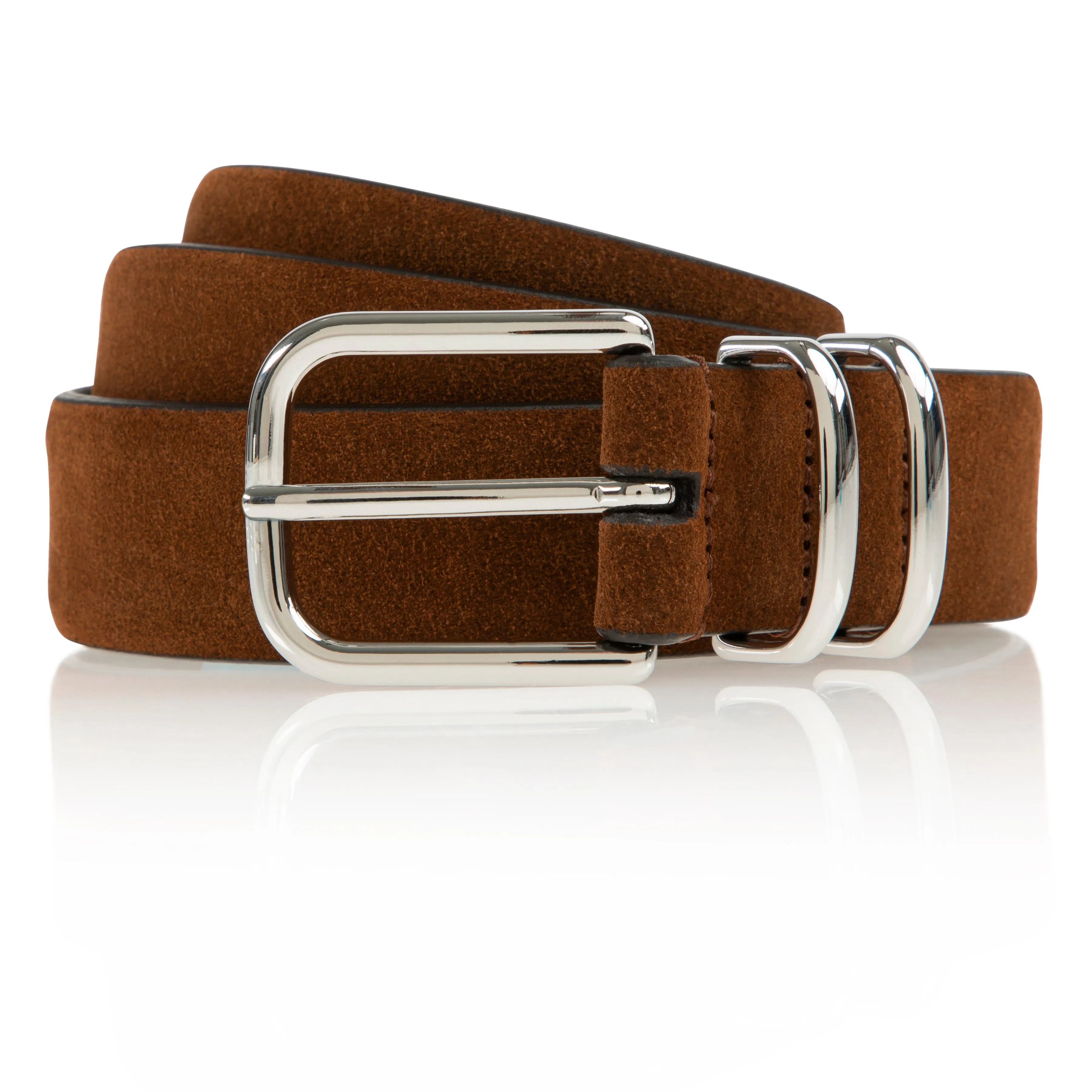 Suede Cut Edge Belt