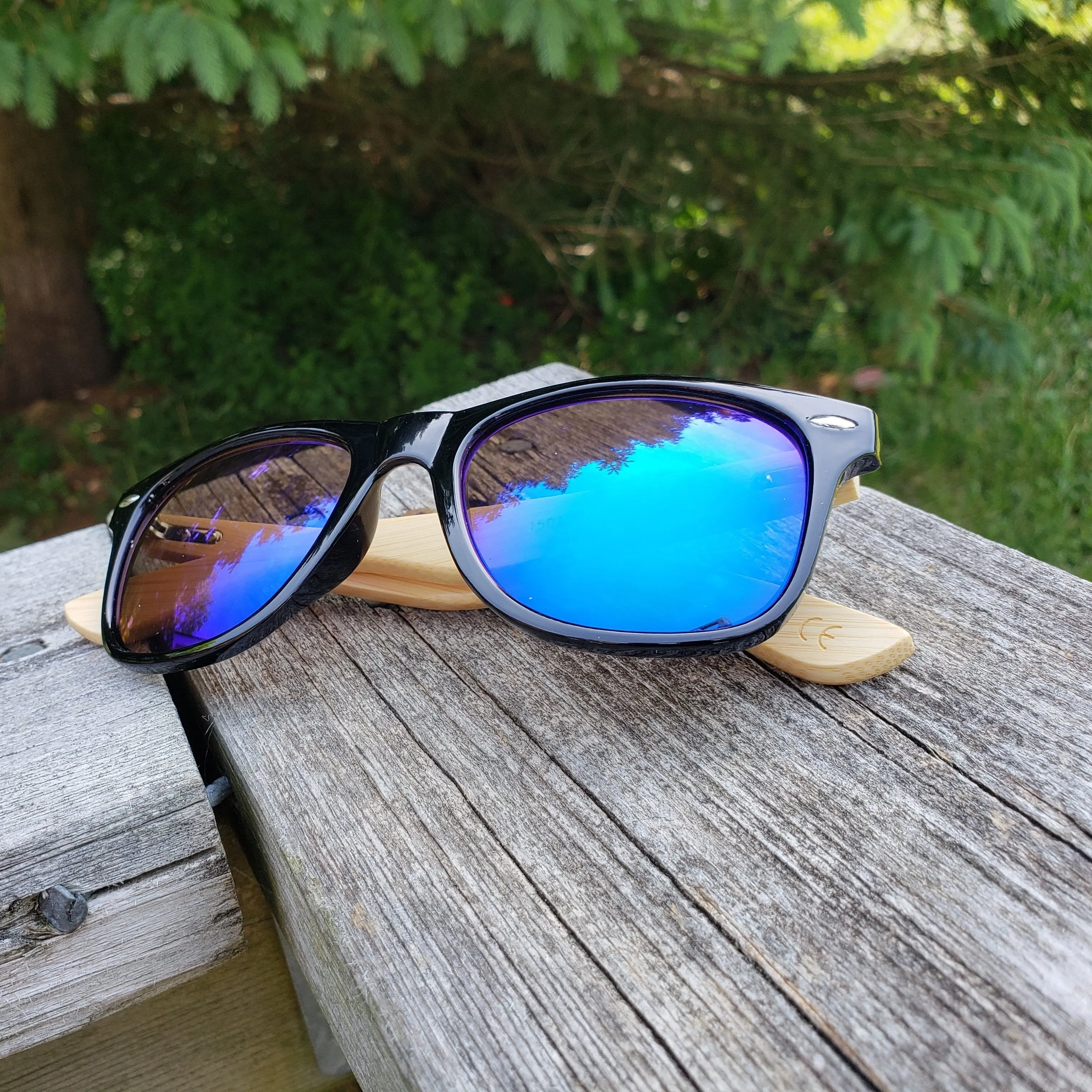 Sunglasses - Bamboo/Black
