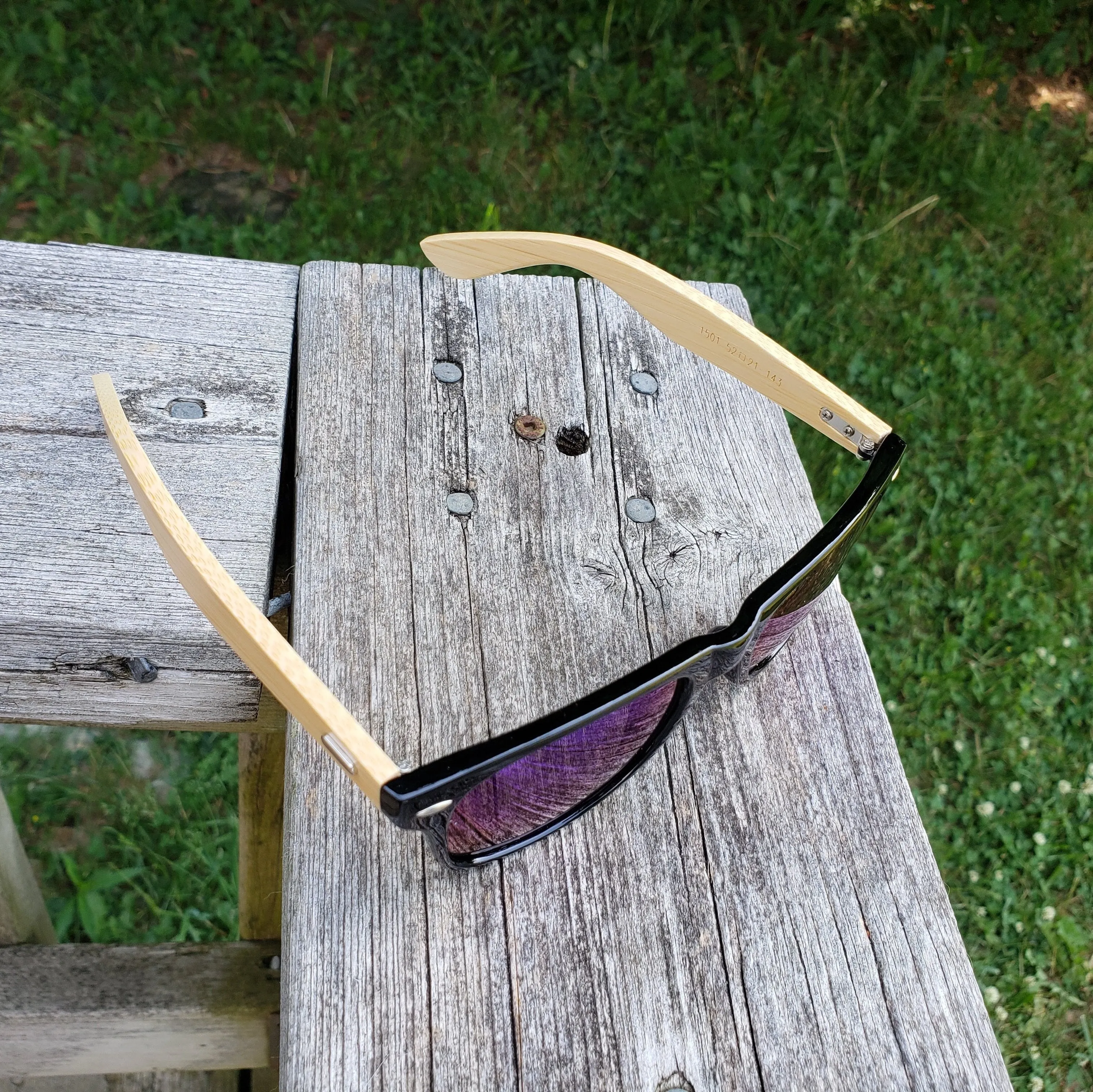 Sunglasses - Bamboo/Black