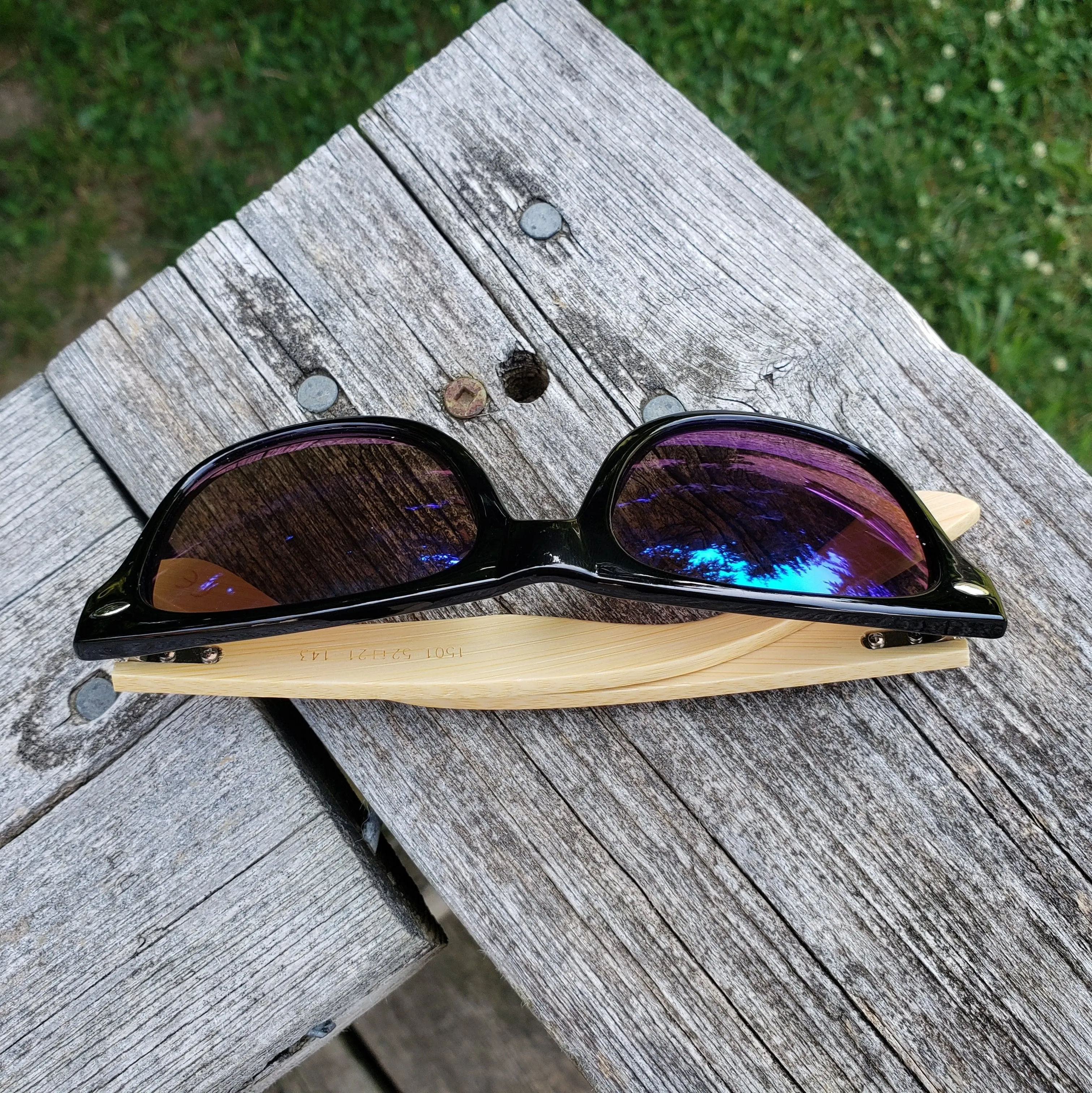 Sunglasses - Bamboo/Black
