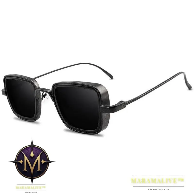 Sunglasses men's retro thick edge
