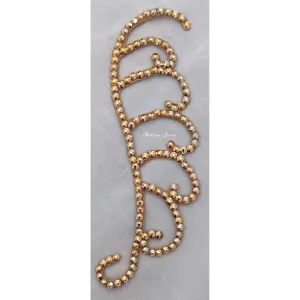 Swirl Ballroom Hair Ornament - Gold