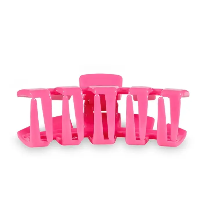 Teleties Classic Paradise Pink Large Hair Clip Pink