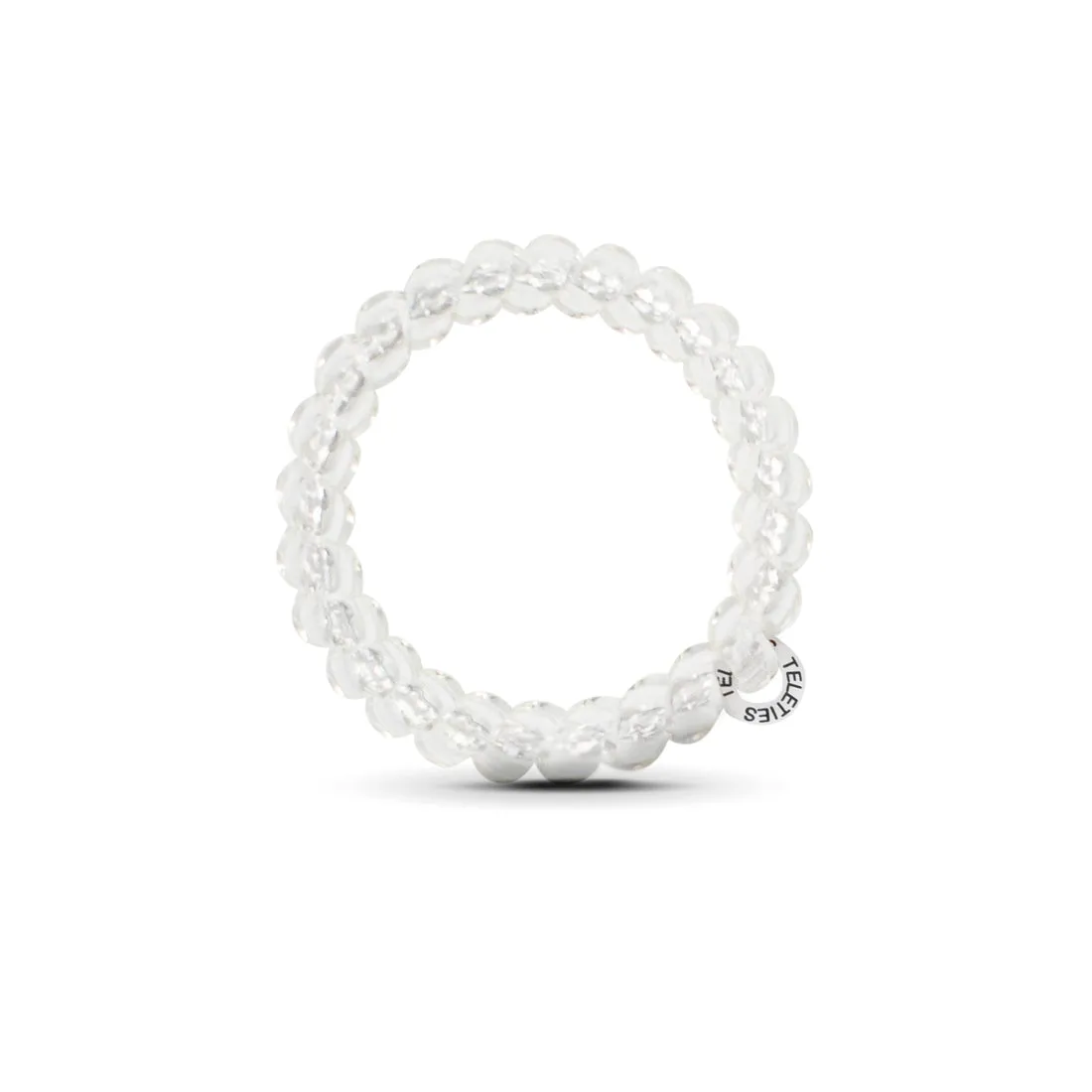 Teleties Crystal Clear Large Hair Ties Clear