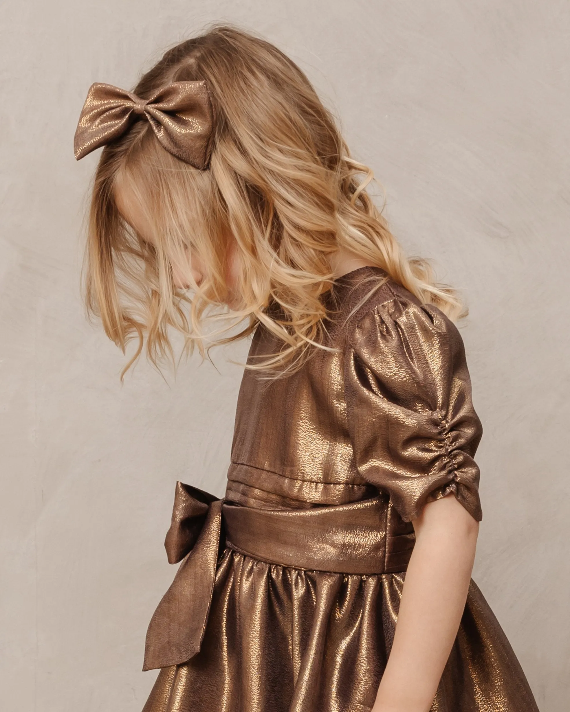 The Bow Headband by Noralee - Bronze