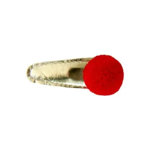 The Pom Hair Clip - Various Colours
