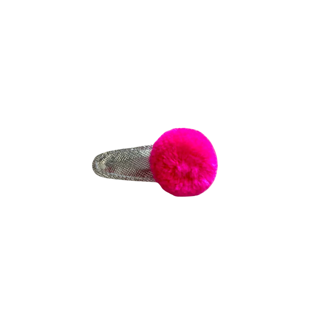 The Pom Hair Clip - Various Colours