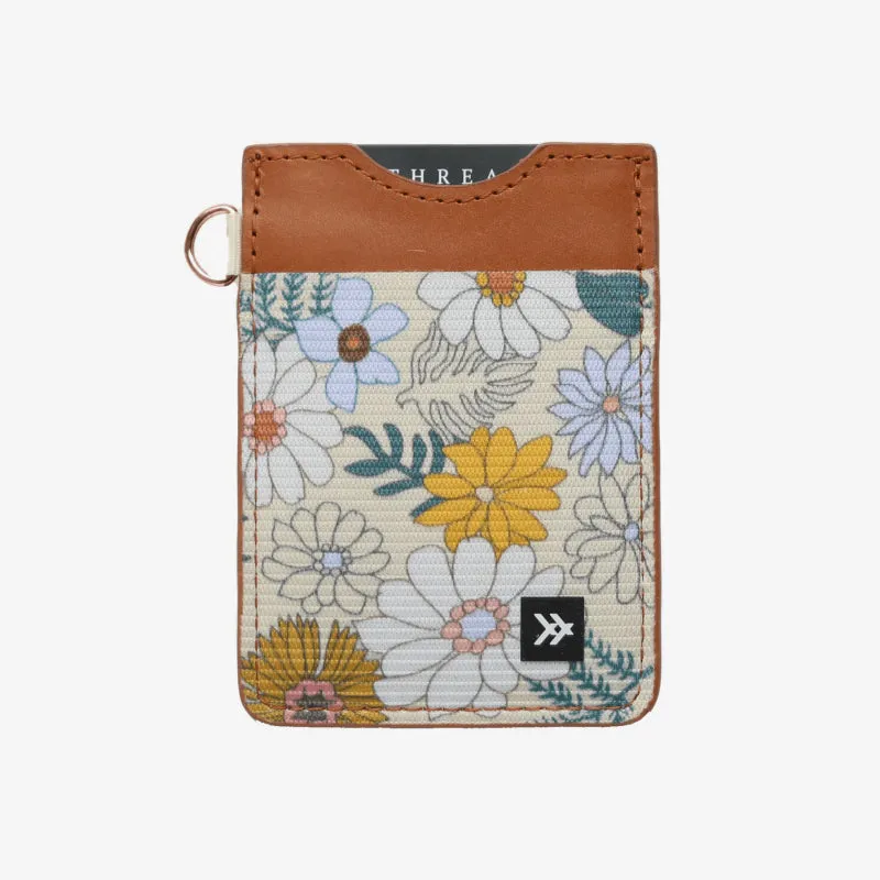 Thread Blossom Vertical Wallet