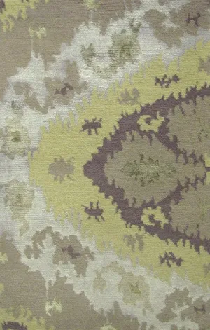 TIB 367 Wool/Silk Nepal Rug - Mastour Galleries