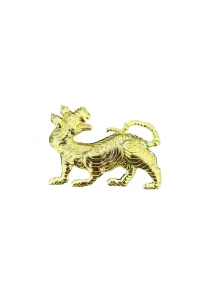 Tibetan Tiger Belt Buckle