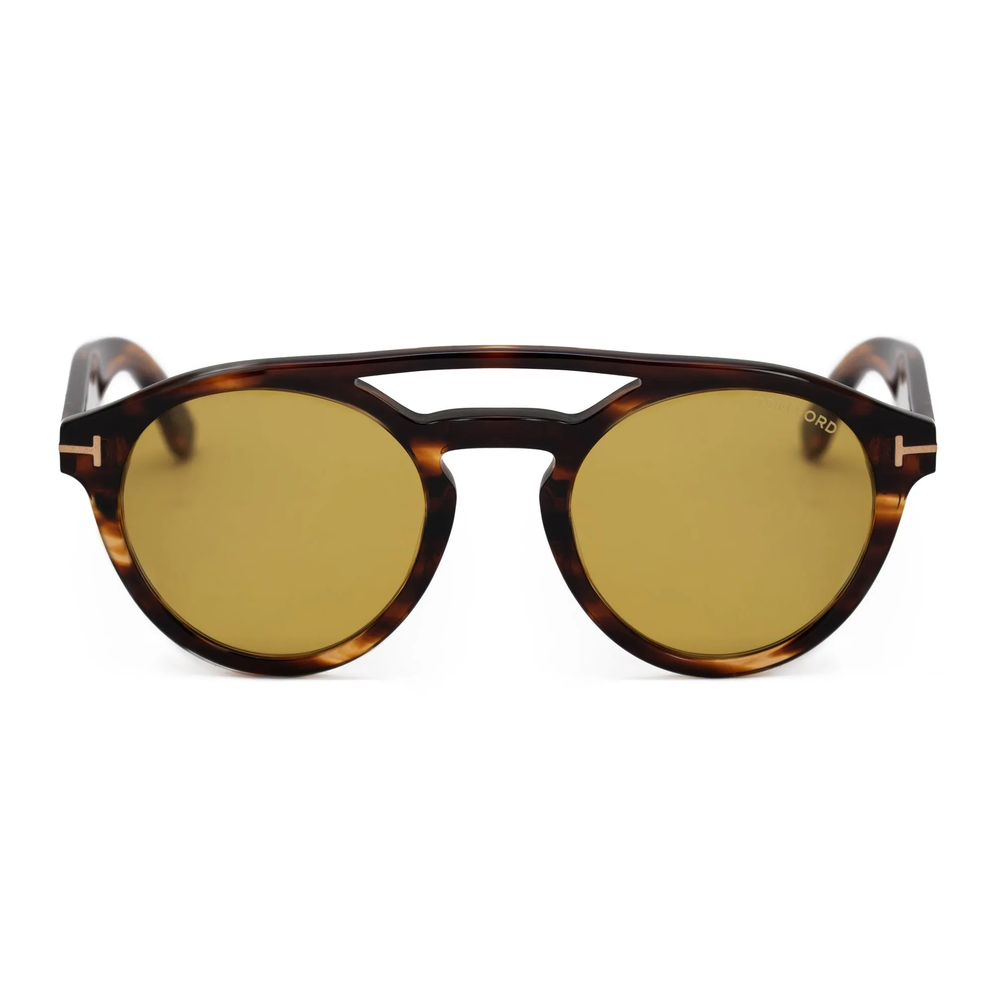 Tom Ford Round Sunglasses FT0537 48E 50