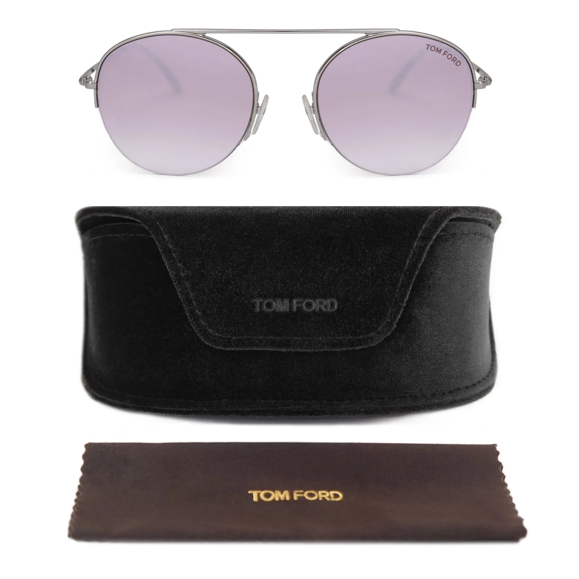 Tom Ford Round Sunglasses FT0668 16Z 54