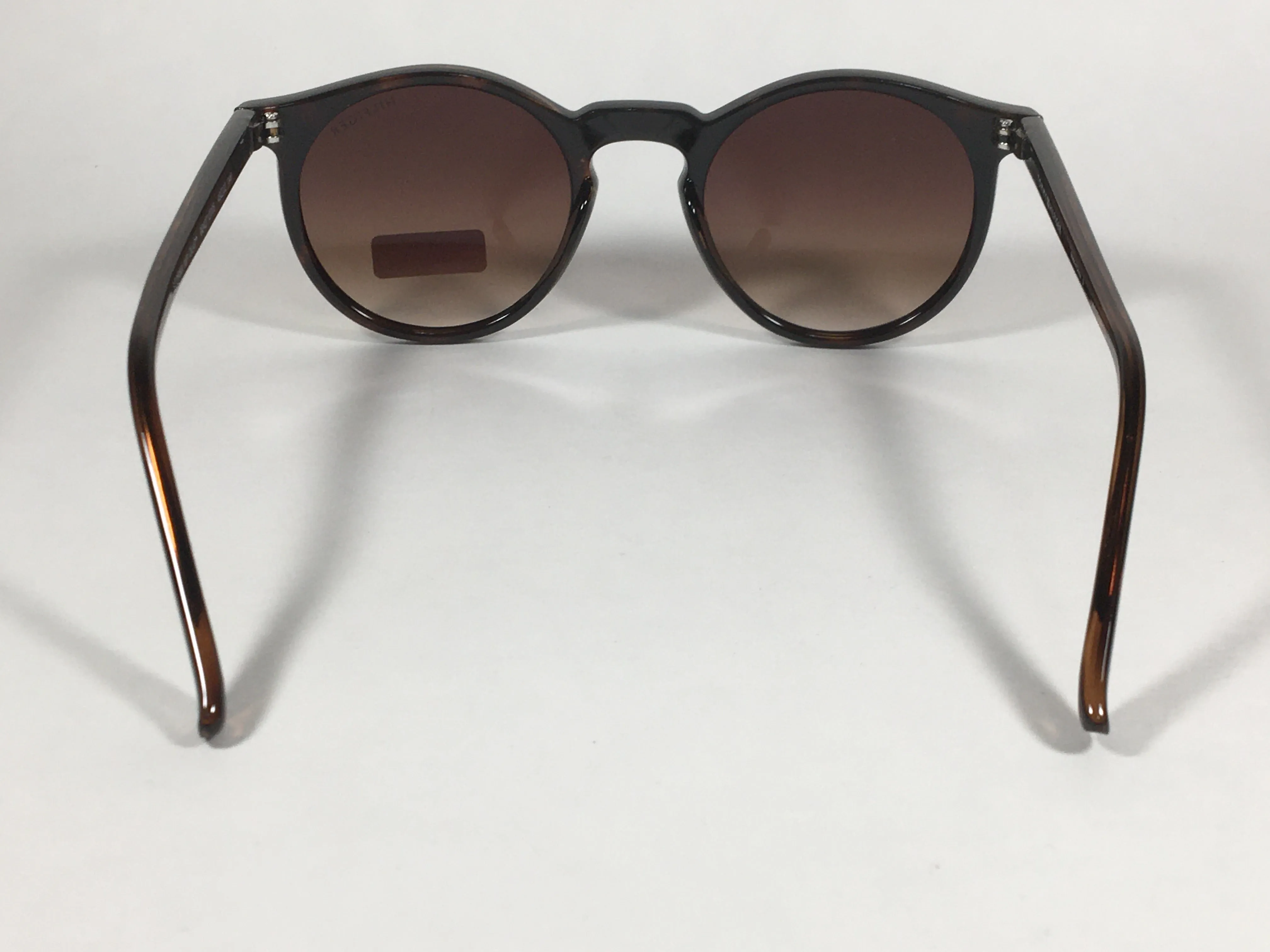 Tommy Hilfiger Stormi Round Keyhole Sunglasses Brown Tortoise Frame Brown Gradient Lens STORMI WP OL471