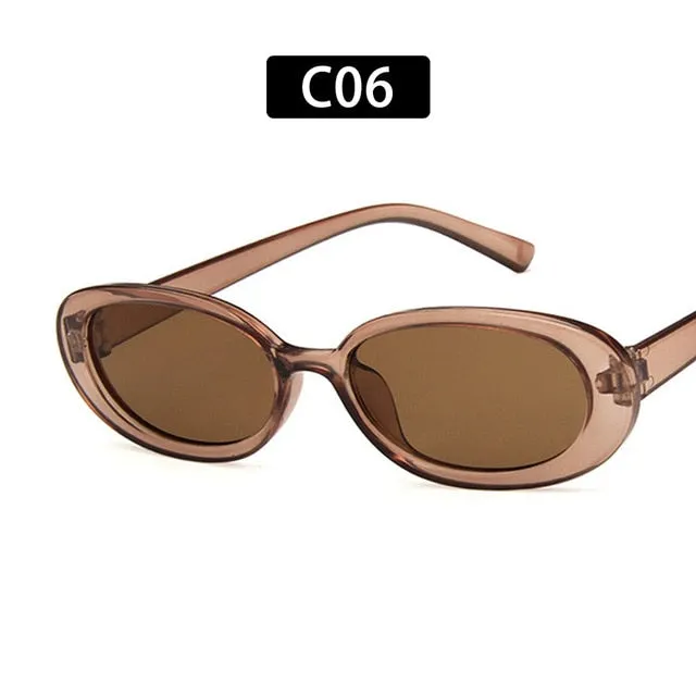Top quality Women Small Frame Vintage Cat Eye Sunglasses UV400 Sun Shades Glasses Street Eyewear Trending Sunglasses Wholesale