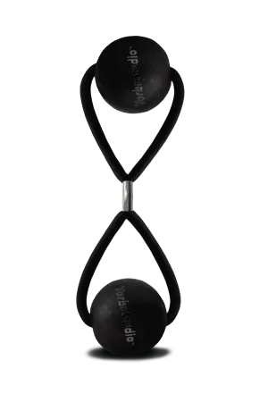 TorbaStudio Spring Fog Black Hair Tie