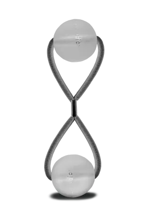 TorbaStudio Spring Fog Clear Hair Tie