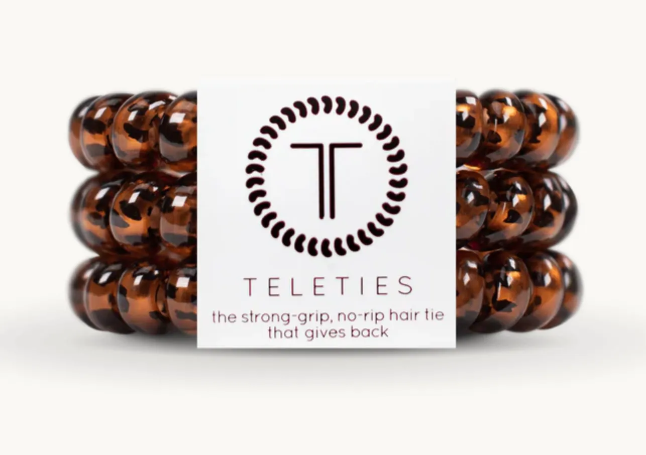 Tortoise Hair Ties - Small