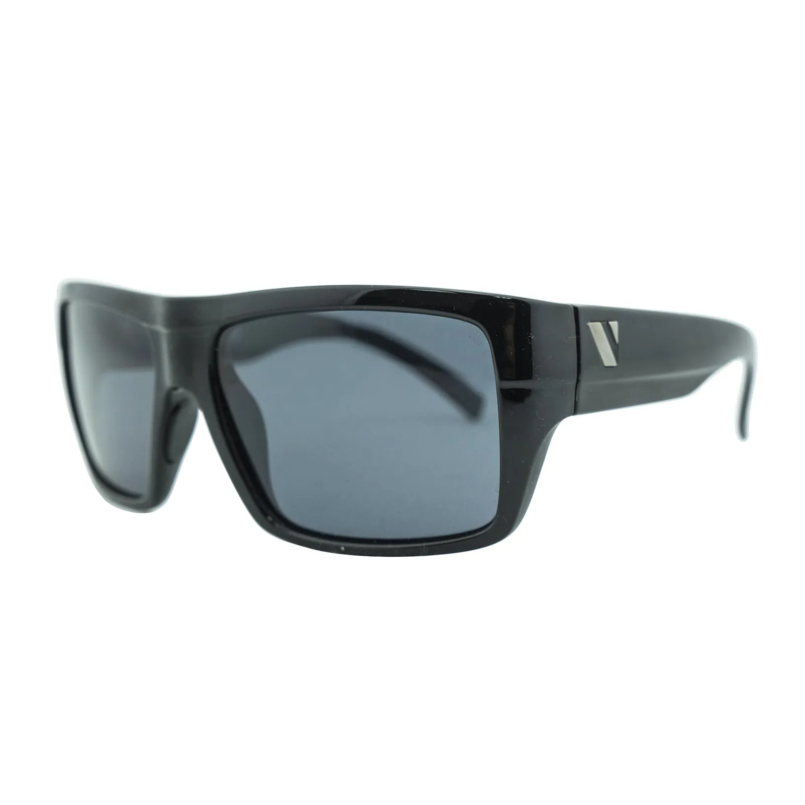 Transfer Polarised Sunglasses - Black/Smoke