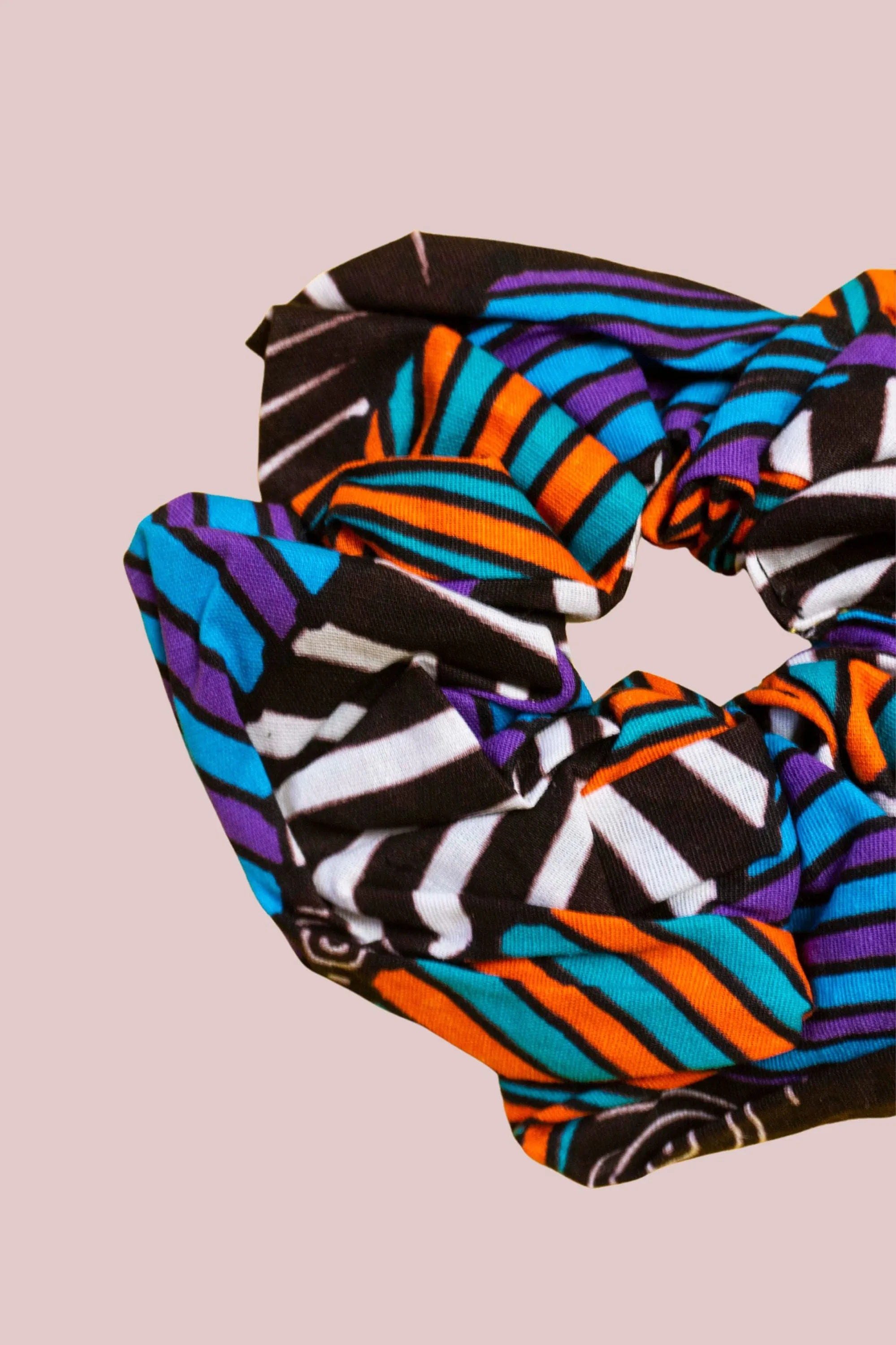 Tripper African Print Scrunchie