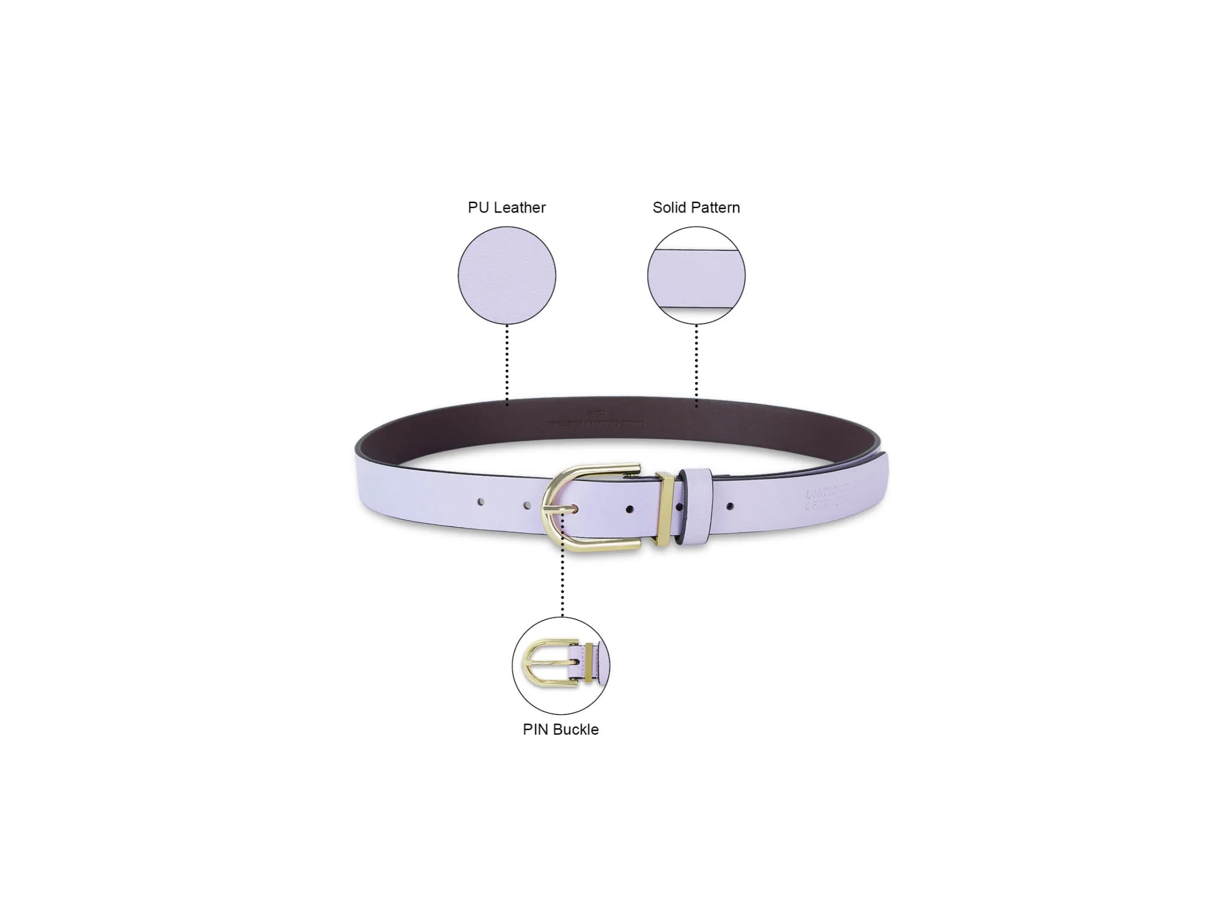 UCB HAVEN NON REVERSIBLE BELT