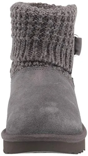 UGG Classic Solene Mini Boot, Charcoal, Size 8