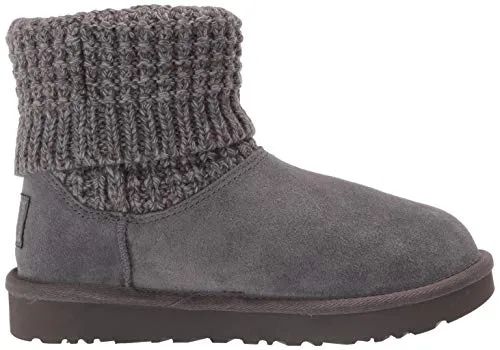 UGG Classic Solene Mini Boot, Charcoal, Size 8