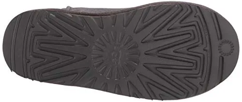 UGG Classic Solene Mini Boot, Charcoal, Size 8