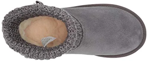 UGG Classic Solene Mini Boot, Charcoal, Size 8
