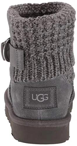 UGG Classic Solene Mini Boot, Charcoal, Size 8