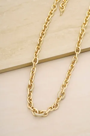 Ultimate Chain Link Belt in Gold