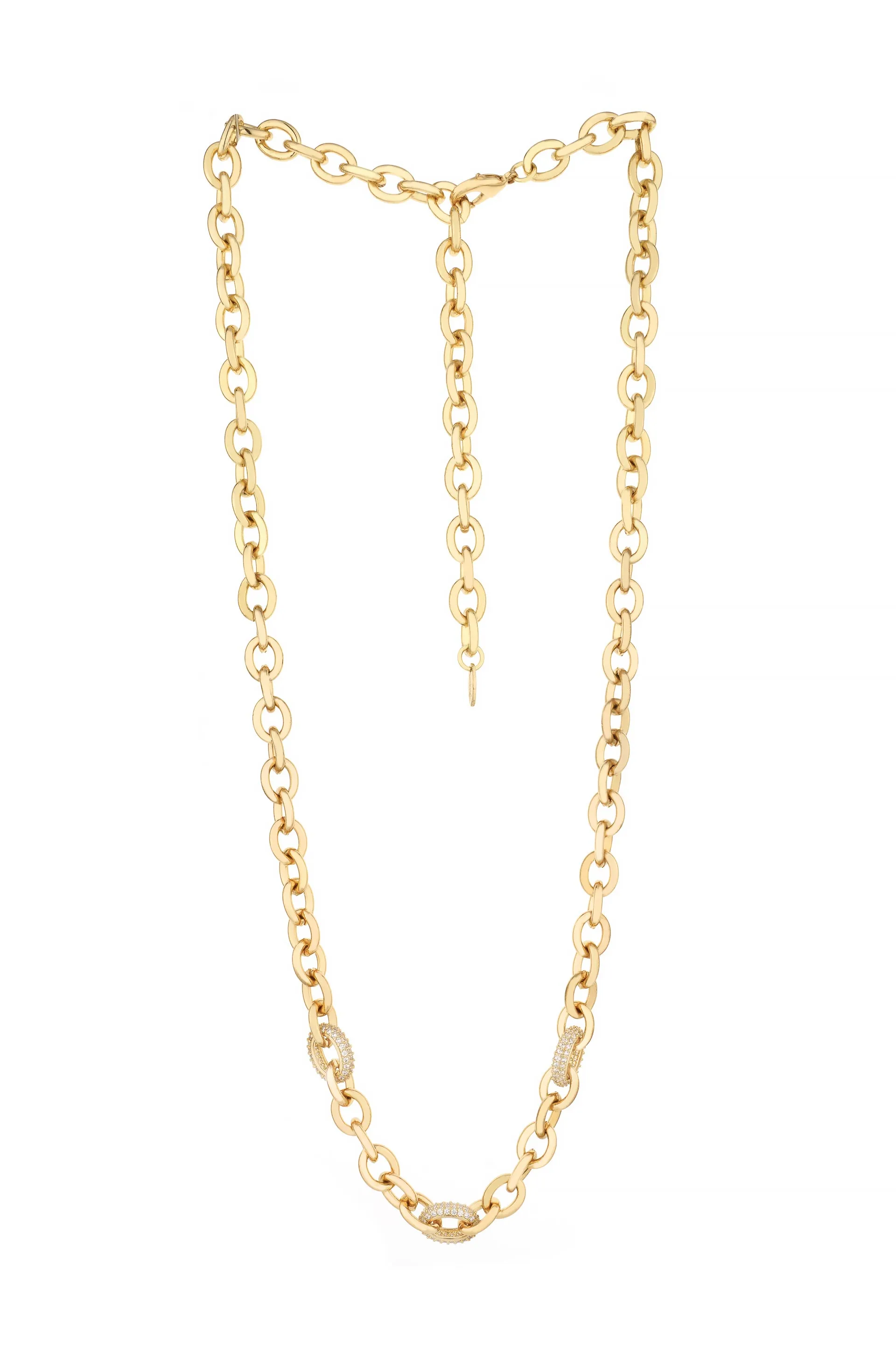 Ultimate Chain Link Belt in Gold