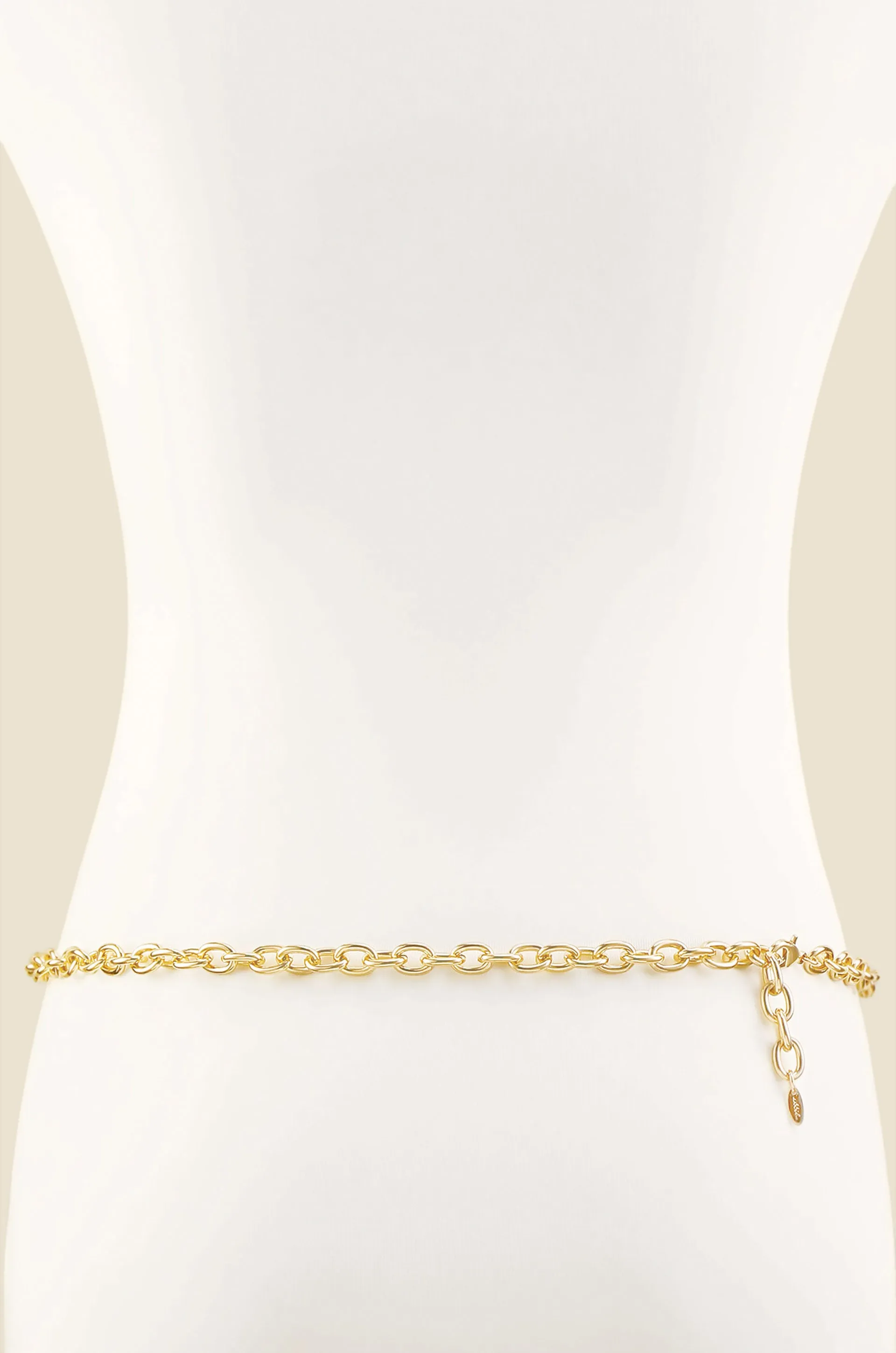 Ultimate Chain Link Belt in Gold