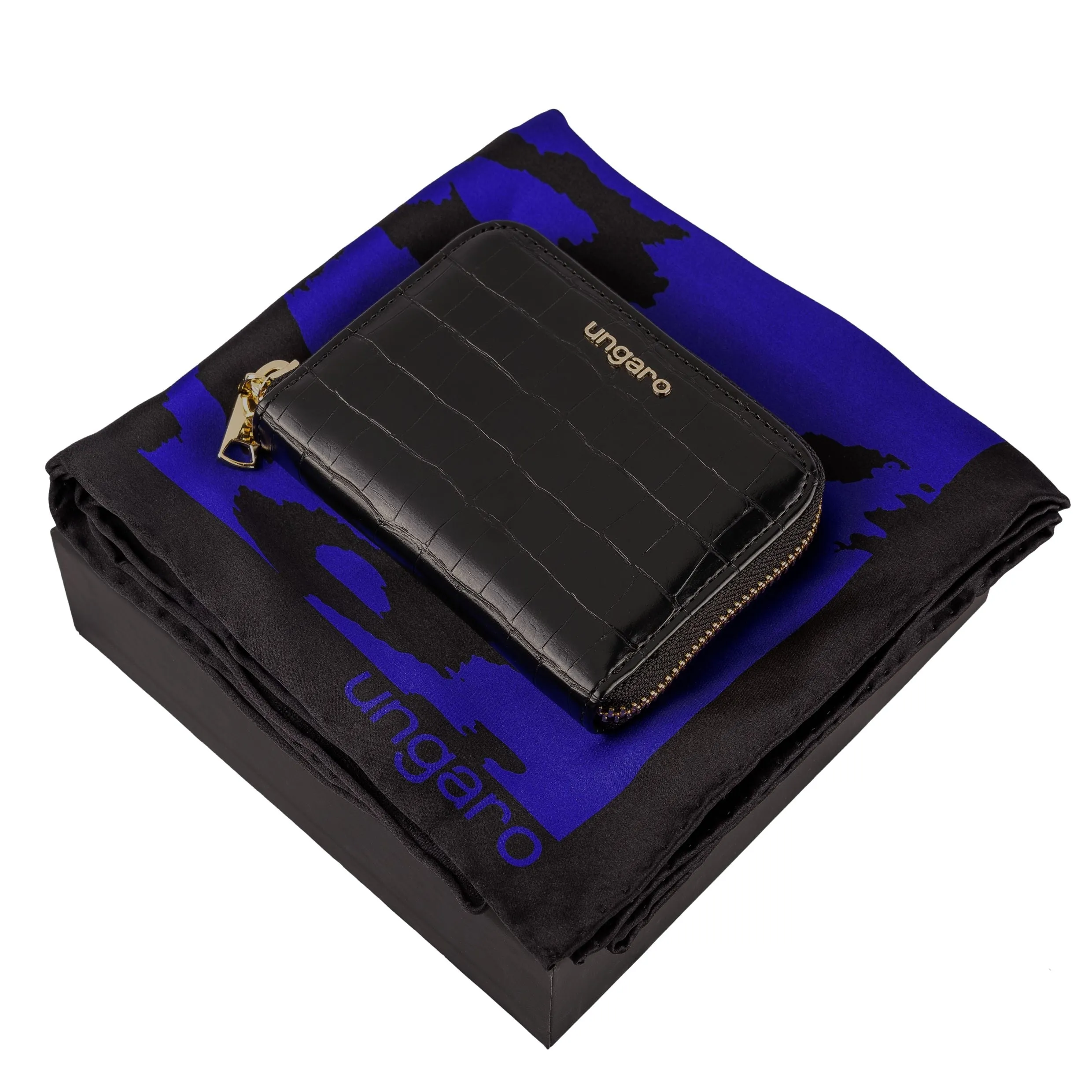 Ungaro UPMW028-Set Lina (mini wallet & silk scarf)