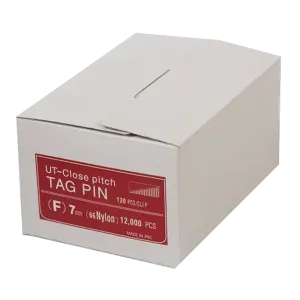 UT-Close Pitch Tag Pins Fine Fabric Natural Garment Tags